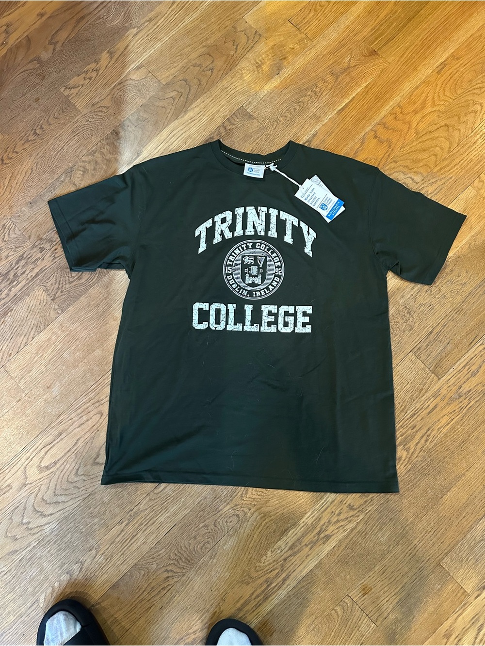 Trinity College Black Short-Sleeve Tee